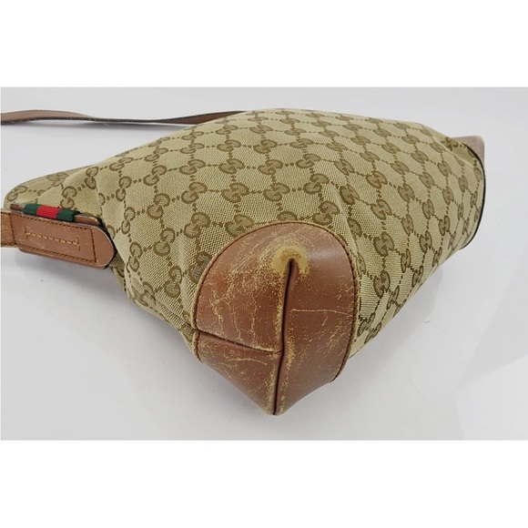 Gucci Tan and Brown Crossbody Bag - Picture 6 of 16